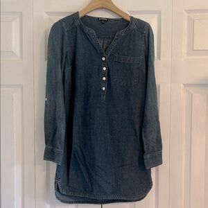 Express Blue Denim Mini Dress